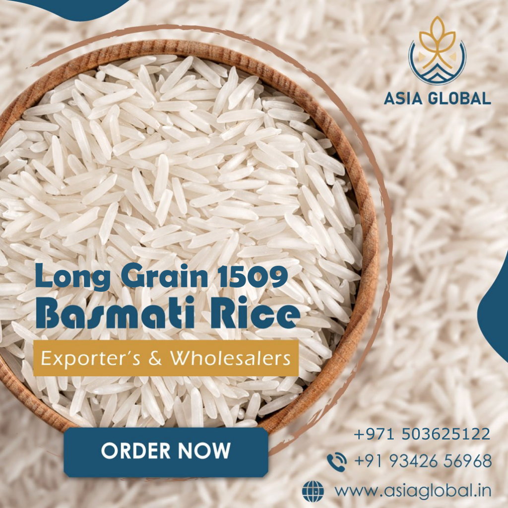 Product image - Asia Global is Suppliers and Traders of Best quality Indian Basmati Rice at affordable prices in India and UAE Market and Globally